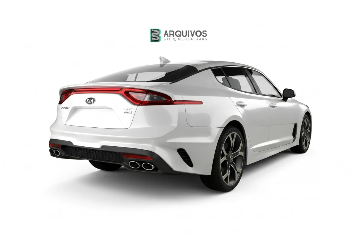 Modelo 3D STL - Kia Stinger GT 2020 — foto 7
